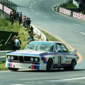 BMW CSL на гонке