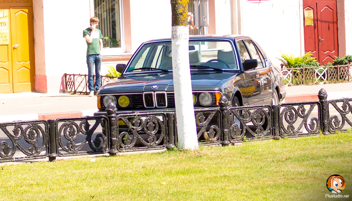 BMW 7 корректор фар