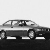 BMW E36 купе с боку
